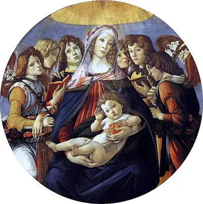 Madonna of the Pomegranate Sandro Botticelli